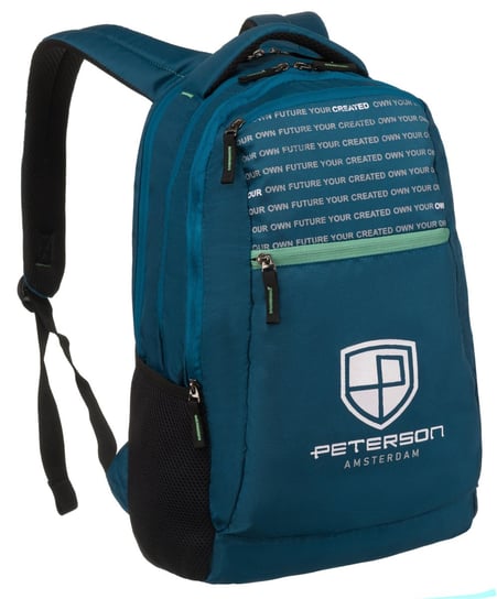 Plecak sportowy duży miejski szkolny pojemny trzy komory PETERSON Peterson