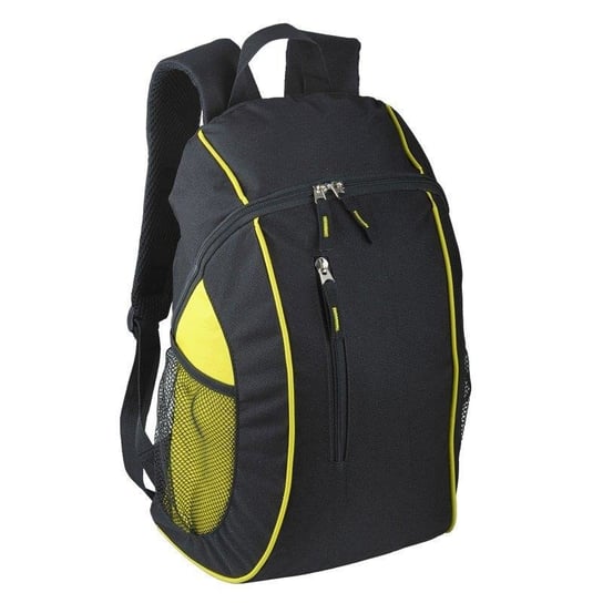 Plecak sportowy Garland, czarny/żółty UPOMINKARNIA
