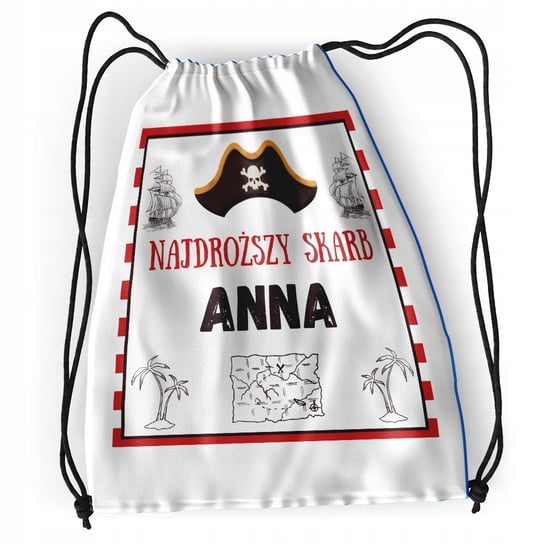 Plecak Sportowy Szkolny Dla Anny Córki Dziecka z Nadrukiem ze Zdjęciem Inna marka