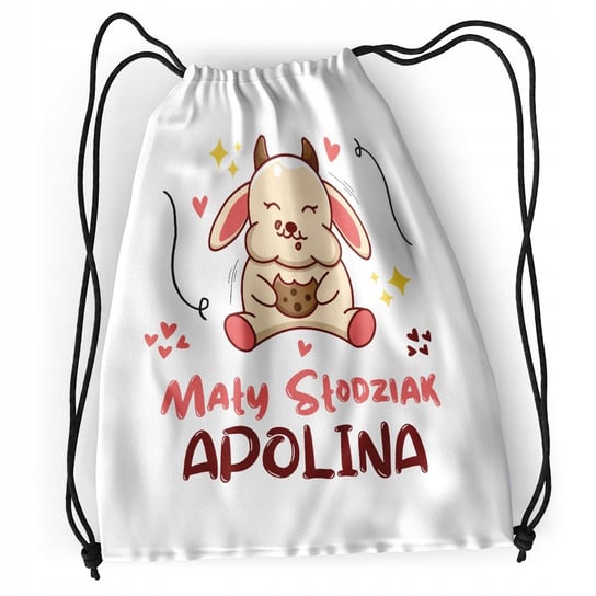 Plecak Sportowy Szkolny Dla Apoliny Córki Dziecka z Nadrukiem ze Zdjęciem Inna marka