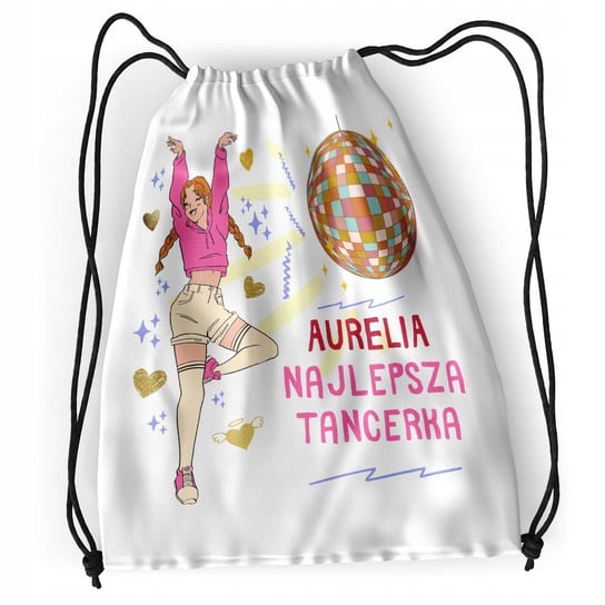 Plecak Sportowy Szkolny Dla Aurelii Córki Dziecka z Nadrukiem ze Zdjęciem Inna marka
