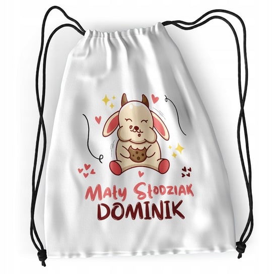 Plecak Sportowy Szkolny Dla Dominika Syna Dziecka z Nadrukiem ze Zdjęciem Inna marka