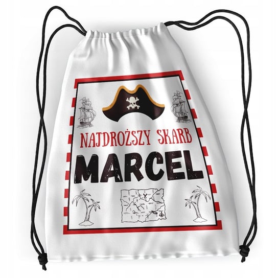 Plecak Sportowy Szkolny Dla Marcela Syna Dziecka z Nadrukiem ze Zdjęciem Inna marka