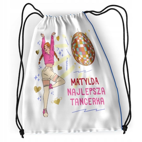 Plecak Sportowy Szkolny Dla Matyldy Córki Dziecka z Nadrukiem ze Zdjęciem Inna marka