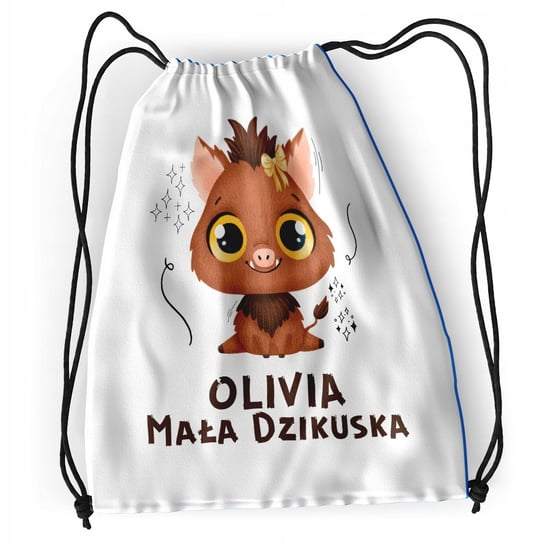 Plecak Sportowy Szkolny Dla Olivii Córki Dziecka z Nadrukiem ze Zdjęciem Inna marka