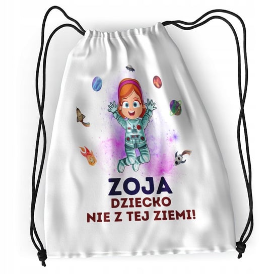 Plecak Sportowy Szkolny Dla Zoi Córki Dziecka z Nadrukiem ze Zdjęciem Inna marka