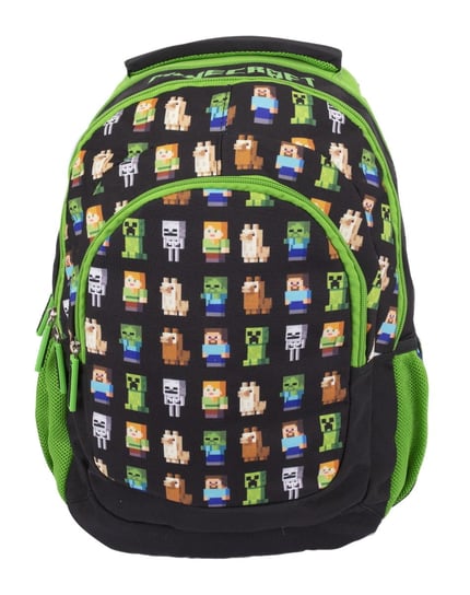Plecak szkolny dla chłopca Astra Minecraft dwukomorowy Astra