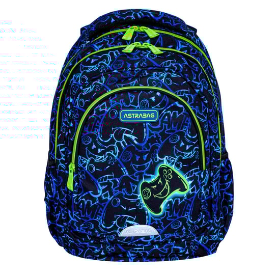 Plecak szkolny dla chłopca ASTRABAG Gaming, AB330 klasa 1-3 ASTRABAG