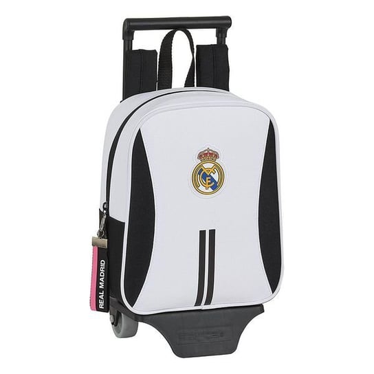 Plecak szkolny dla chłopca biały Real Madryt jednokomorowy real madrid c.f.