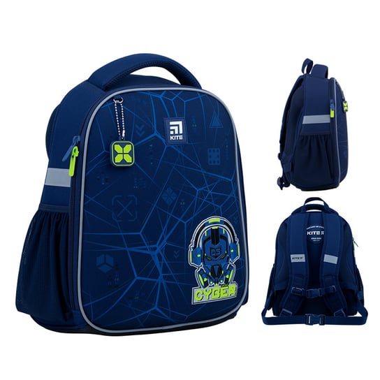 Plecak szkolny dla chłopca błękitny KITE  jednokomorowy KITE
