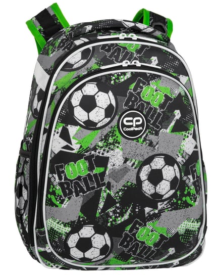 Plecak szkolny dla chłopca Coolpack piłka nożna jednokomorowy CoolPack