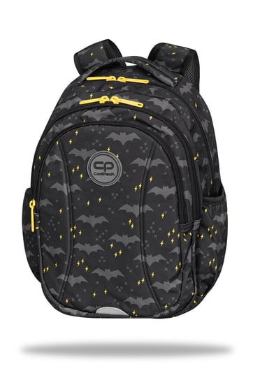Plecak szkolny dla chłopca czarny CoolPack  trzykomorowy CoolPack