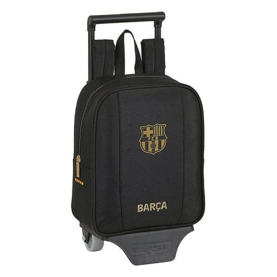Plecak szkolny dla chłopca czarny FC Barcelona jednokomorowy f.c. barcelona