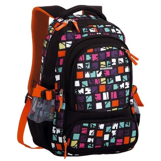 Plecak szkolny dla chłopca czarny Starpak Games jednokomorowy Starpak