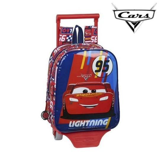 Plecak szkolny dla chłopca czerwony Auta jednokomorowy Cars