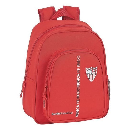 Plecak szkolny dla chłopca czerwony Sevilla Fútbol Club jednokomorowy sevilla fútbol club