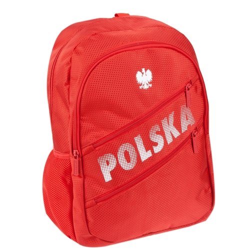 Plecak szkolny dla chłopca czerwony Starpak Polska jednokomorowy Starpak
