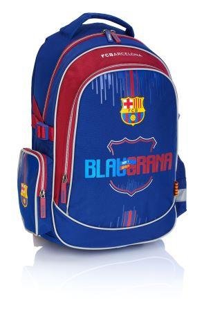 Plecak szkolny dla chłopca FC Barcelona FC Barcelona dwukomorowy FC Barcelona