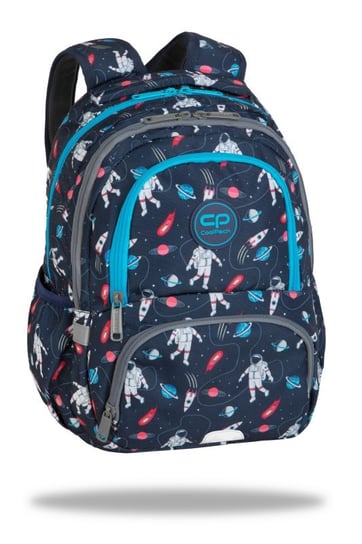 Plecak szkolny dla chłopca granatowy CoolPack trzykomorowy CoolPack