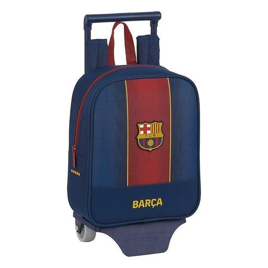 Plecak szkolny dla chłopca granatowy FC Barcelona jednokomorowy f.c. barcelona
