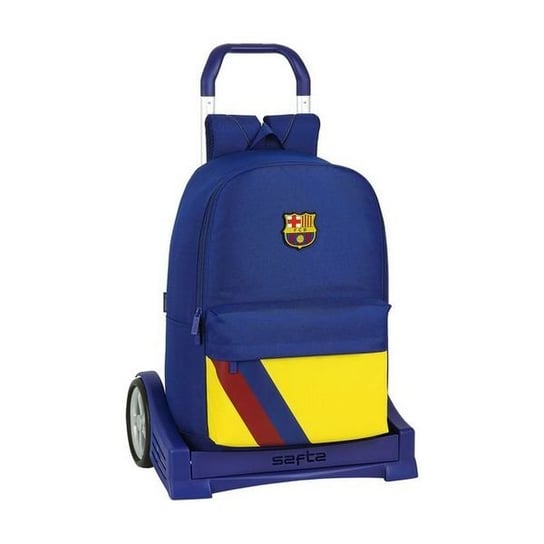 Plecak szkolny dla chłopca granatowy FC Barcelona piłka nożna f.c. barcelona