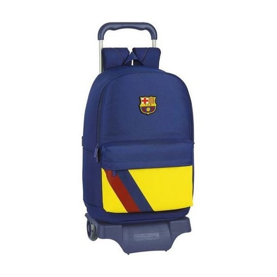 Plecak szkolny dla chłopca granatowy FC Barcelona piłka nożna f.c. barcelona