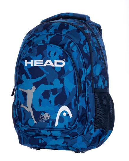 Plecak szkolny dla chłopca granatowy Head trzykomorowy Head