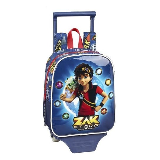 Plecak szkolny dla chłopca granatowy Zak Storm Captain jednokomorowy zak storm