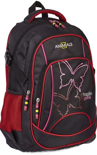 Plecak szkolny dla chłopca i dziewczynki  Astra motyl dwukomorowy Astra