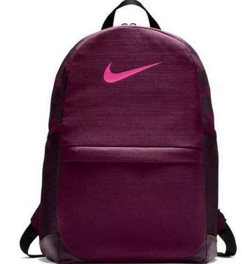 Plecak szkolny dla chłopca i dziewczynki bordowy  dwukomorowy Nike, Paso