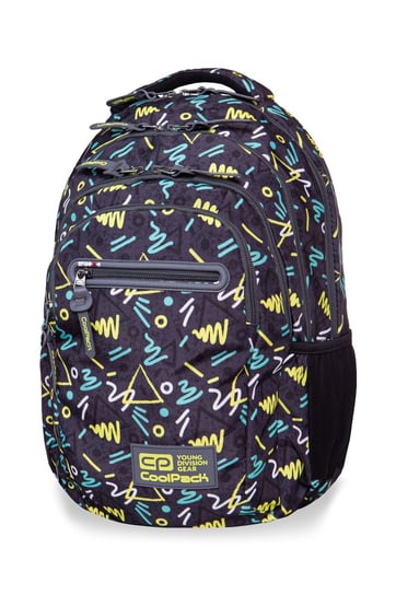 Plecak szkolny dla chłopca i dziewczynki ciemnoszary CoolPack czterokomorowy CoolPack