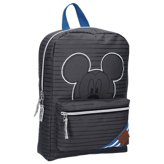 Plecak szkolny dla chłopca i dziewczynki ciemnoszary Myszka Miki jednokomorowy Myszka Miki
