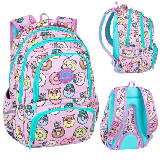 Plecak szkolny dla chłopca i dziewczynki Coolpack trzykomorowy CoolPack