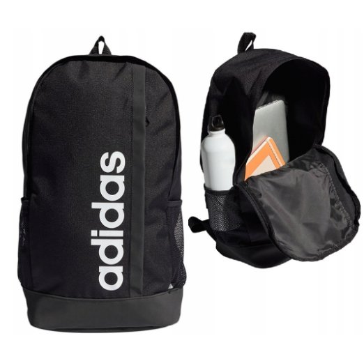 Plecak szkolny dla chłopca i dziewczynki czarny Adidas Adidas