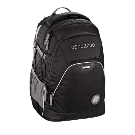 Plecak szkolny dla chłopca i dziewczynki czarny Coocazoo dwukomorowy Coocazoo