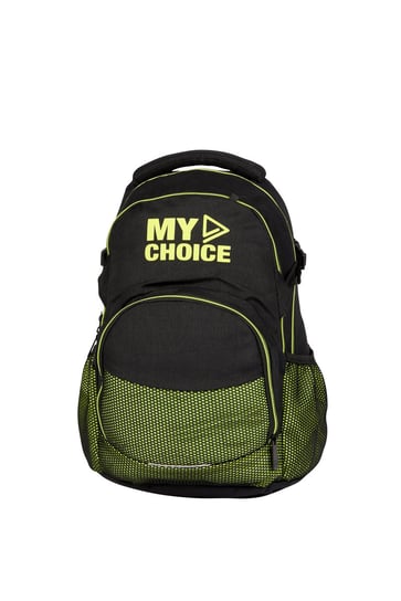 Plecak szkolny dla chłopca i dziewczynki czarny Mybaq dwukomorowy Mybaq
