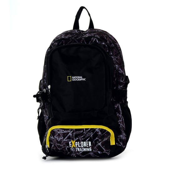 Plecak szkolny dla chłopca i dziewczynki czarny National geographic National Geographic trzykomorowy National geographic