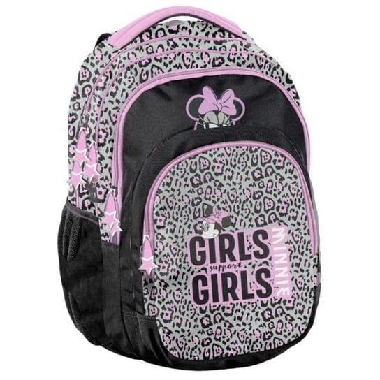 Plecak szkolny dla chłopca i dziewczynki czarny Paso Disney Paso