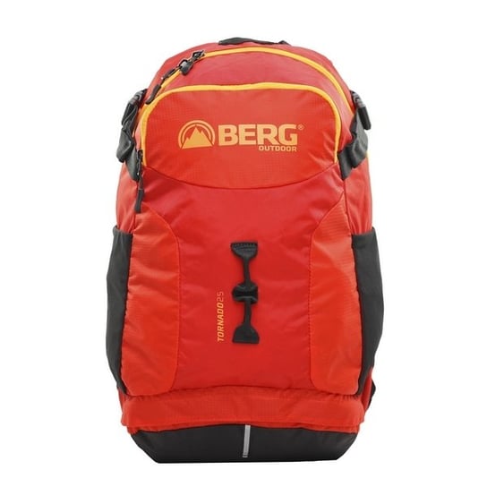 Plecak szkolny dla chłopca i dziewczynki czerwony Berg Outdoor jednokomorowy Berg Outdoor
