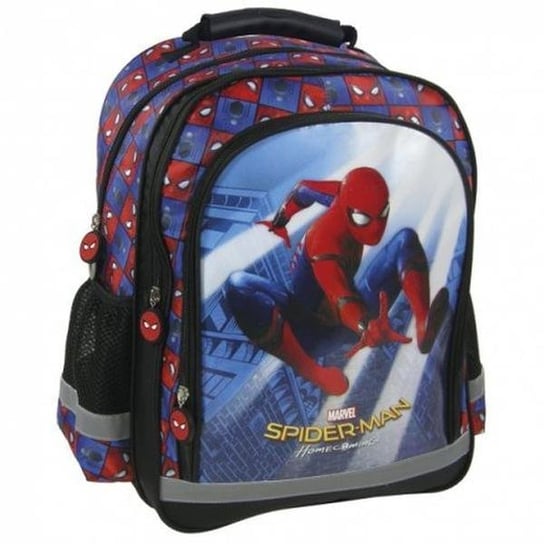 Plecak szkolny dla chłopca i dziewczynki  Derform Spider-Man dwukomorowy Derform