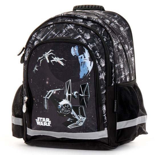 Plecak szkolny dla chłopca i dziewczynki Derform Star Wars dwukomorowy Derform