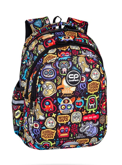 Plecak szkolny dla chłopca i dziewczynki  dwukomorowy CoolPack