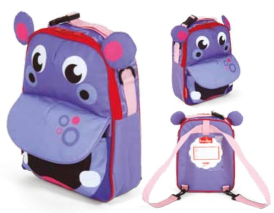 Plecak szkolny dla chłopca i dziewczynki fioletowy Arditex jednokomorowy Arditex