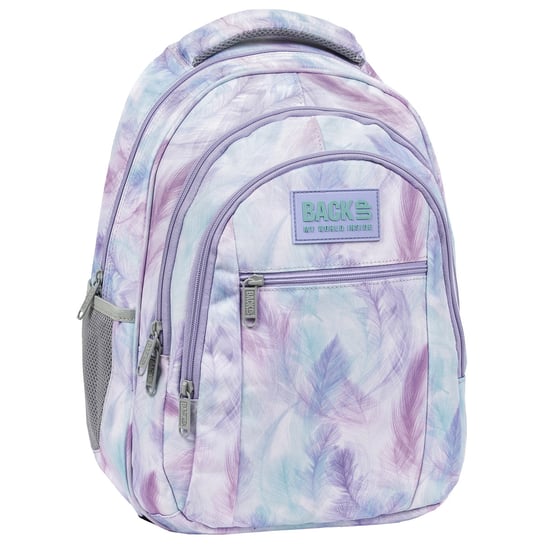 Plecak szkolny dla chłopca i dziewczynki fioletowy BackUp trzykomorowy BackUp