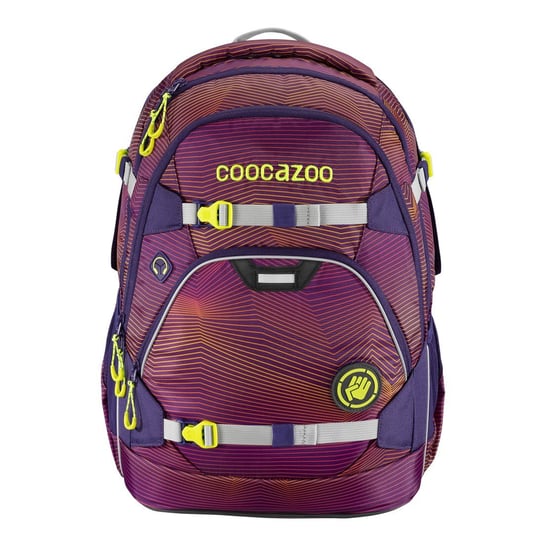 Plecak szkolny dla chłopca i dziewczynki fioletowy Coocazoo Coocazoo