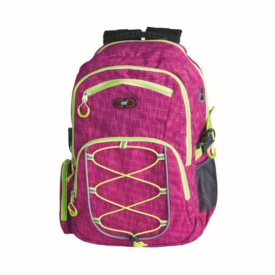 Plecak szkolny dla chłopca i dziewczynki fioletowy Spokey dwukomorowy Spokey