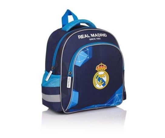 Plecak szkolny dla chłopca i dziewczynki granatowy Astra Real Madryt jednokomorowy Astra