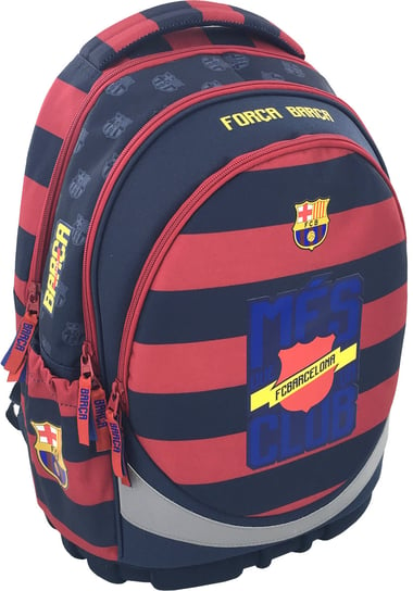 Plecak szkolny dla chłopca i dziewczynki granatowy Eurocom FC Barcelona Eurocom