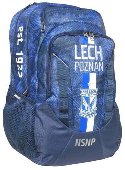 Plecak szkolny dla chłopca i dziewczynki granatowy Lech Poznań Lech Poznań Lech Poznań dwukomorowy Lech Poznań