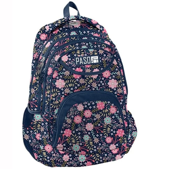 Plecak szkolny dla chłopca i dziewczynki granatowy Paso Paso